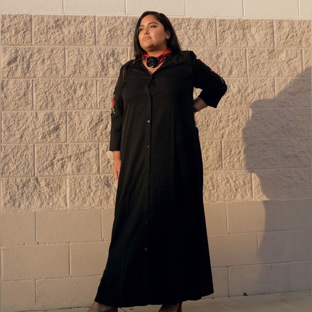 Shein Button-up Kaftan